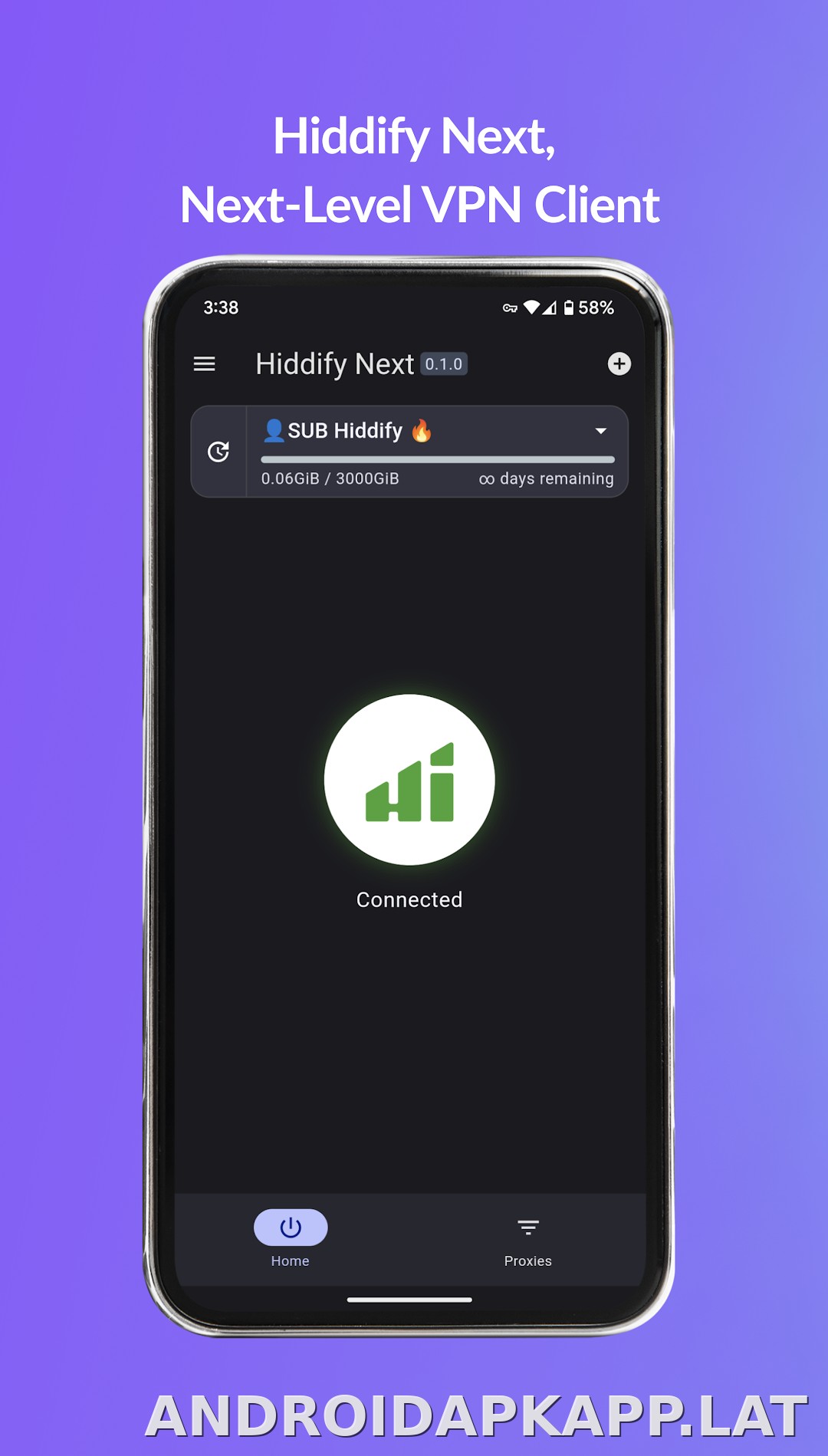 Hiddify скриншот 1