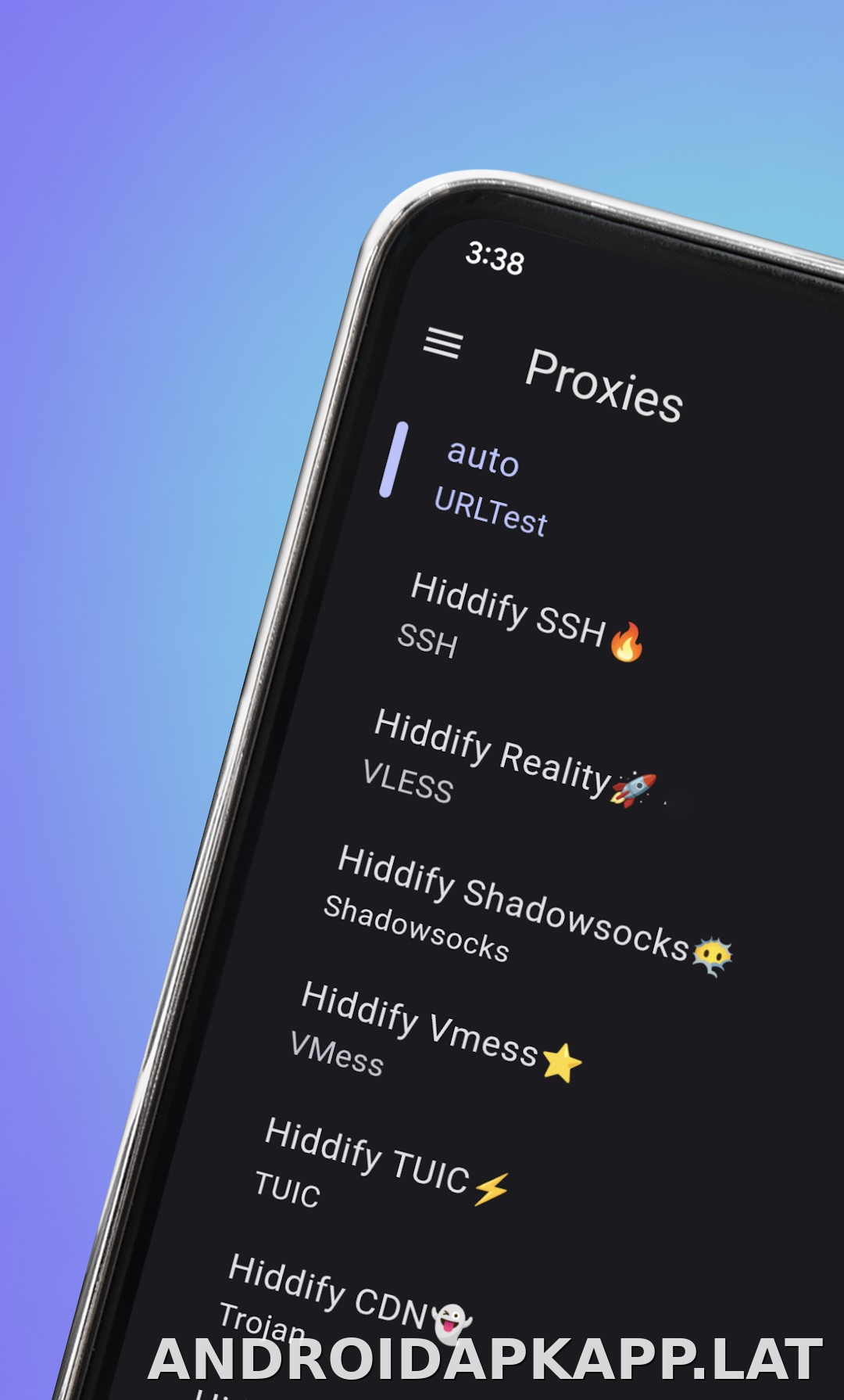 Hiddify скриншот 2