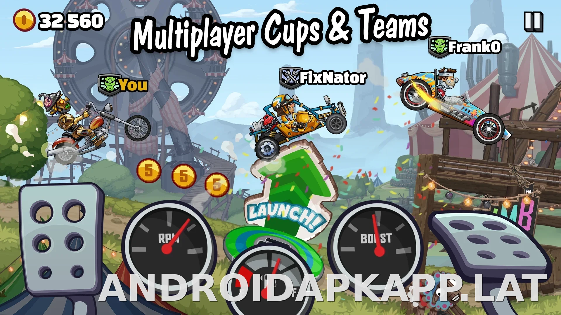 Hill Climb Racing 2 скриншот 3