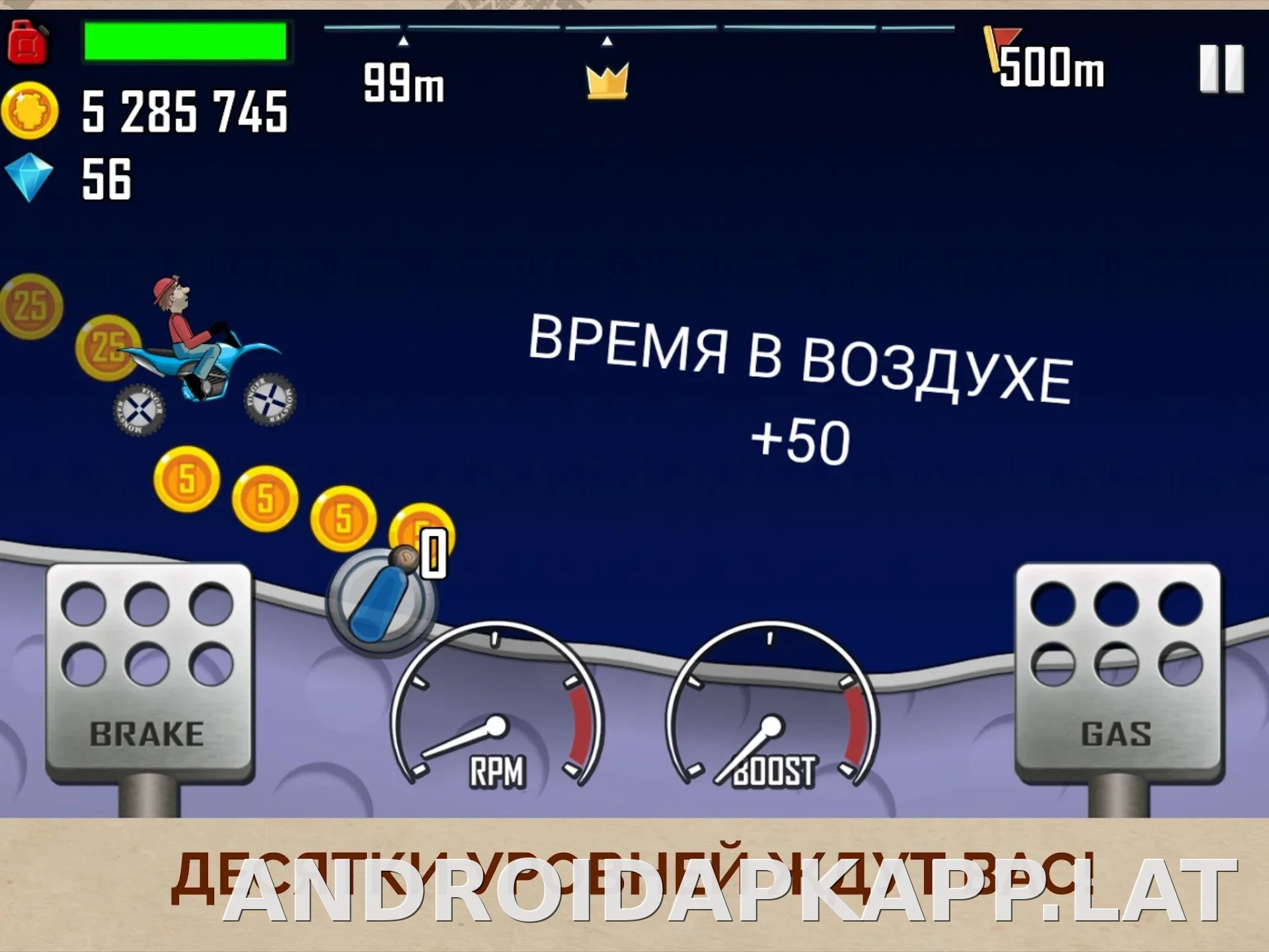Hill Climb Racing скриншот 2