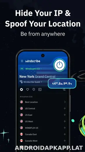Windscribe скриншот 5
