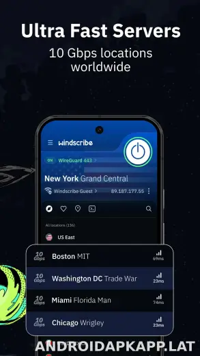 Windscribe скриншот 6